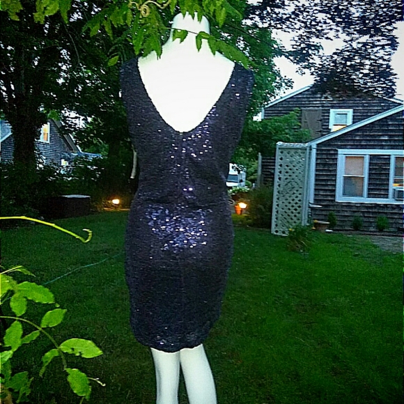 Sequin Cocktail Dress - Picture 8 of 8